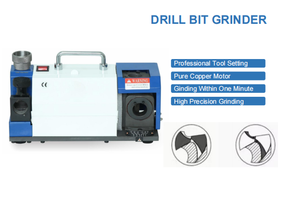 TR13 Drill Bit Grinder: Compact Solution for Fast and Precise Twist Drill Sharpening