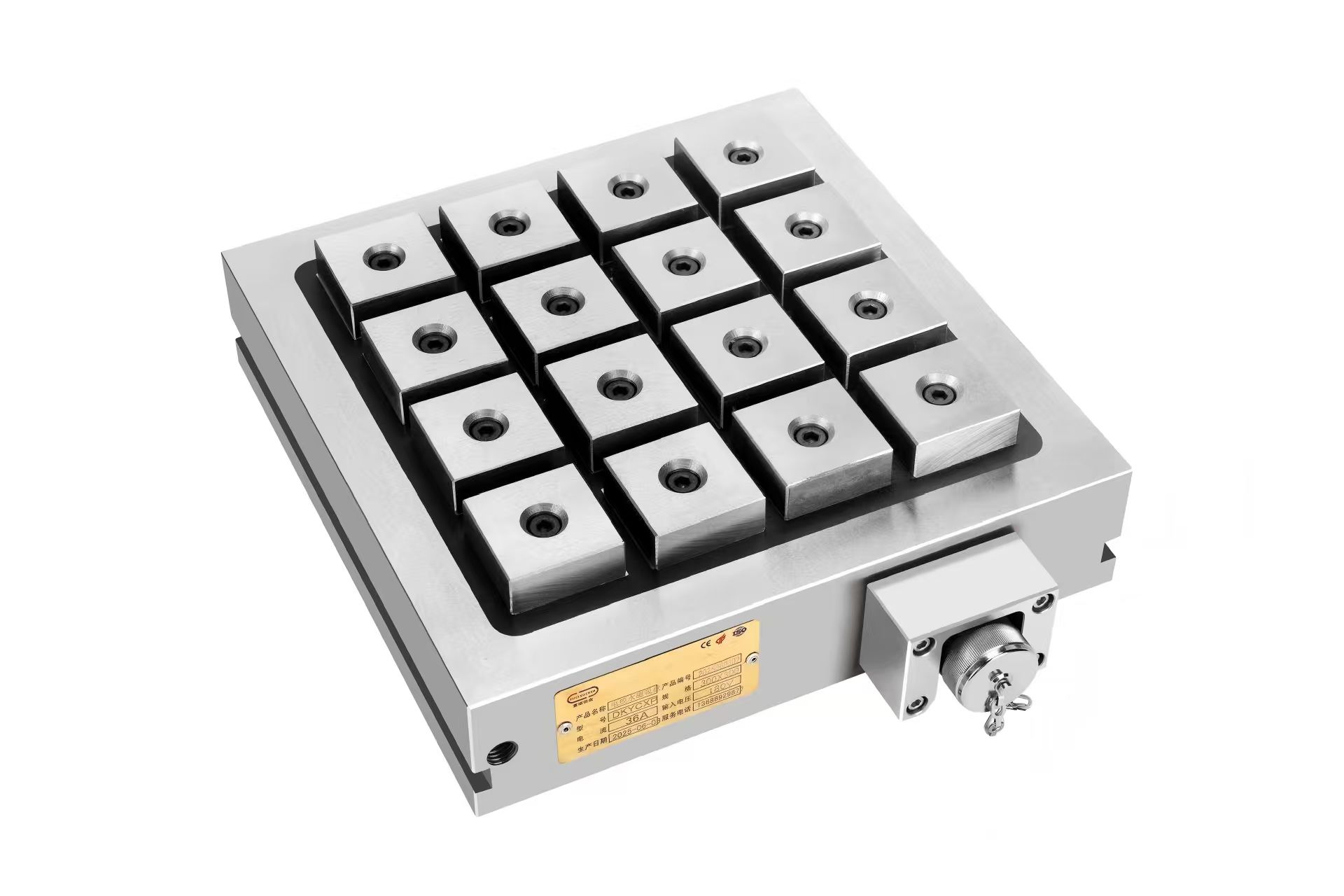 Electric Permanent Magnetic Chuck for CNC Machining Center and Heavy Duty Metal Processing