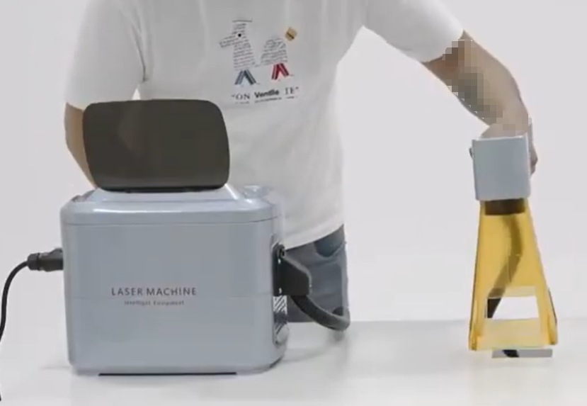Portable Laser Marking Machine | High-Precision Metal Engraving Demo