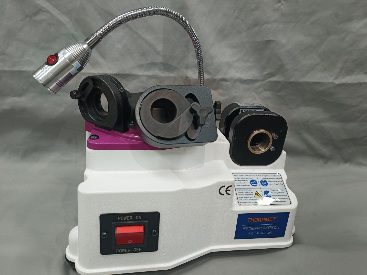 Z20 drill bit grinder operation video