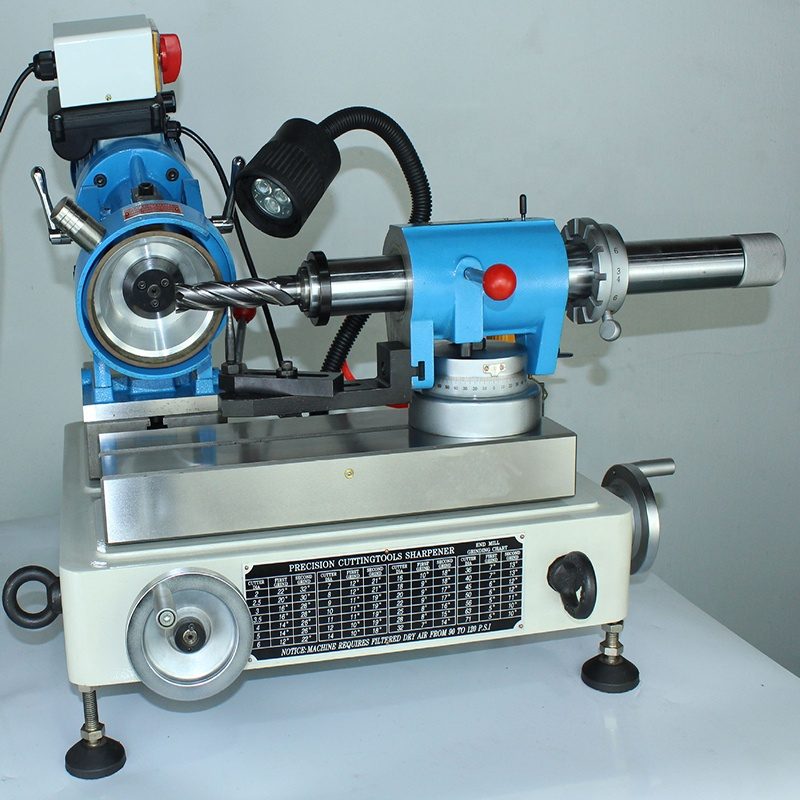 X6 High Precision End Mill Grinding Machine Operation video